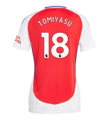 Arsenal Takehiro Tomiyasu #18 Hemmatröja Dam 2024-25 Kortärmad